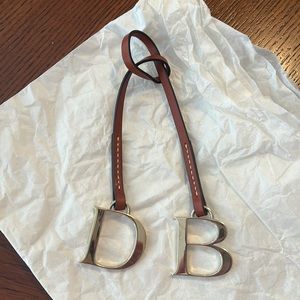 Rooney & Bourke Purse/Bag Brown Leather Tag